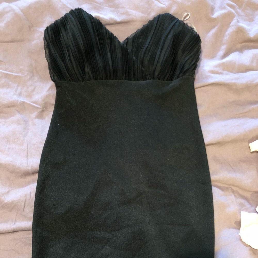 Foreign exchange black body-con dress